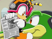 Vector mit Charmy