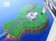 Prison Island in Sonic X