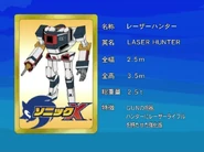 Die Eyecatch Card des Laser Hunters