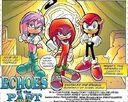 Julie,Knuckles and Mighty