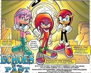 Julie,Knuckles and Mighty