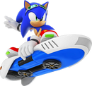 Sonic-Free-Riders-Sonic-artwork