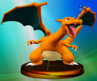 Glurak SSBM Trophy