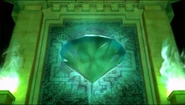 Der hellblaue Chaos Emerald in Sonic Unleashed