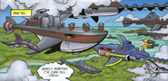 Die Egg Fleet in den Archie Comics