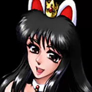 PlayStation avatar of Komomo as the Goddess in SukuSuku Inufuku 2.