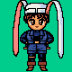 SD Kotomi sprite from the defunct official Video System website.