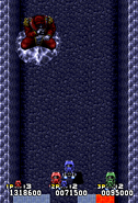 Fire Master's defeated pose in Turbo Force.