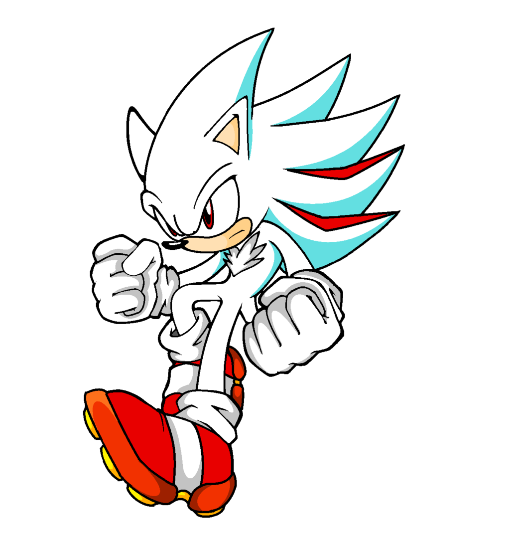 HOW TO DRAW FUSION: Dark Sonic + Hyper Sonic = ? 