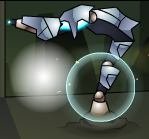 Robot Shield Guardian Cannon