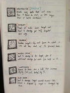 A list of abilities that were planned for Sonny 3