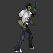 Sonny in default equipment in Sonny 2