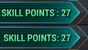The Re-spec string glitch in action. The above picture is directly after re-specing, the below picture is after exiting and re-entering the Skill menu.