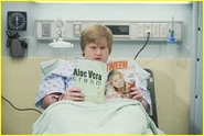 Grady reading Tween Weekly