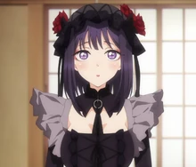 Marin Kitagawa cosplaying as Shizuku Kuroe