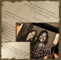 Jax finds a pic of his dad (John) with Gemma, as well as his original plans for the club