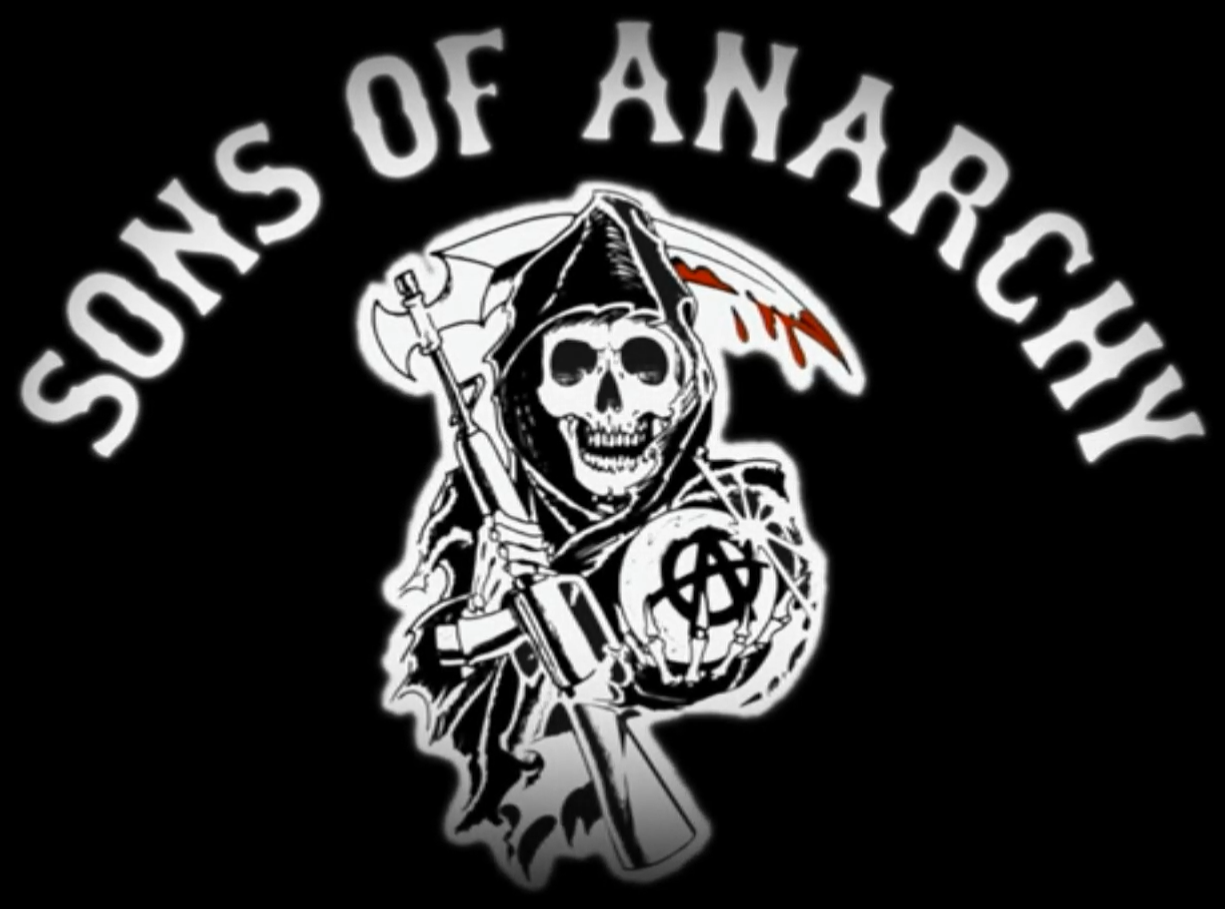 Official Sons Of Anarchy Moto Reaper T-Shirt MC Motor Cycle Club Teller TV 