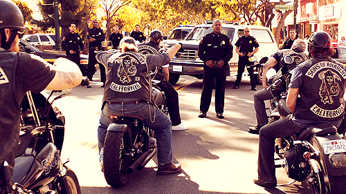 Sons of Anarchy': New On-Set Photos and Cast Reflections on Series' Wild  Ride