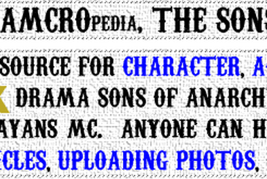 Sons of Anarchy, List of Deaths Wiki