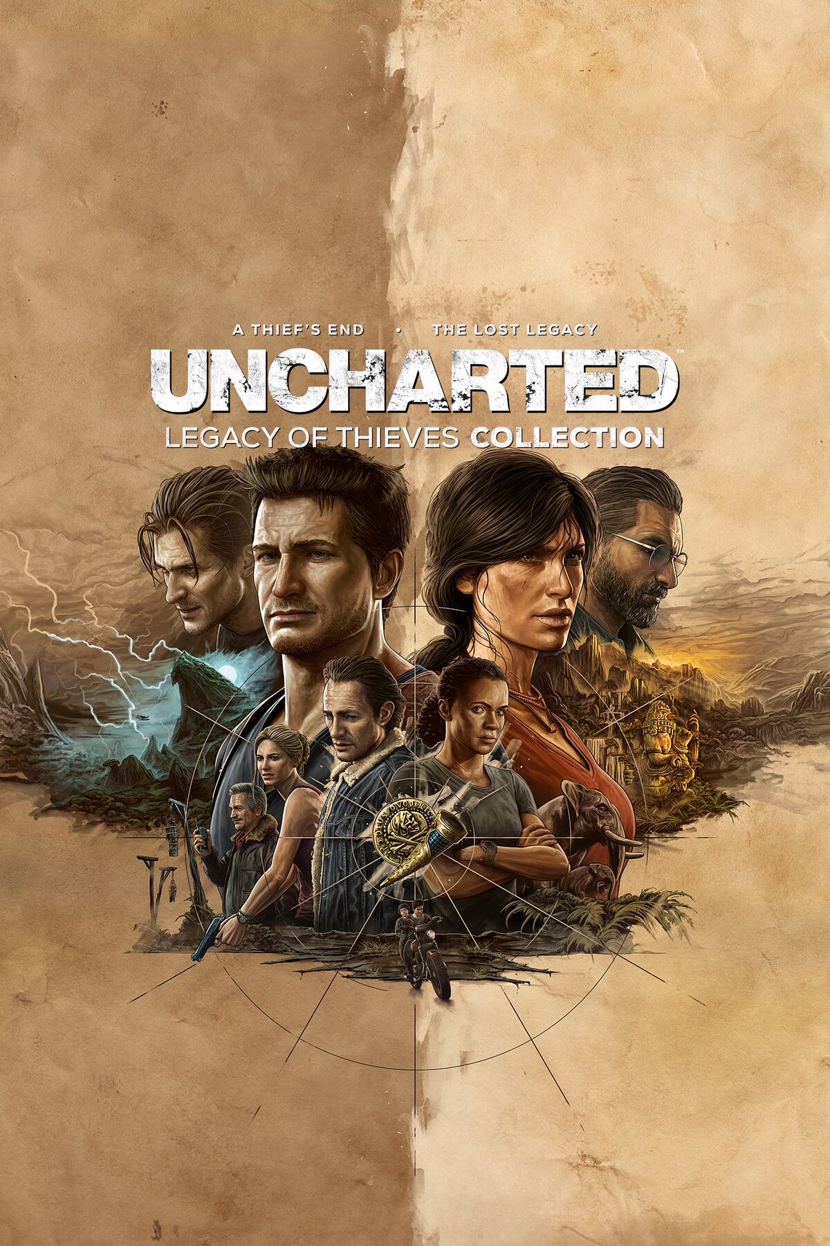 Uncharted 4: Lost Legacy PlayStation 3 Box Art Cover by mark_inou