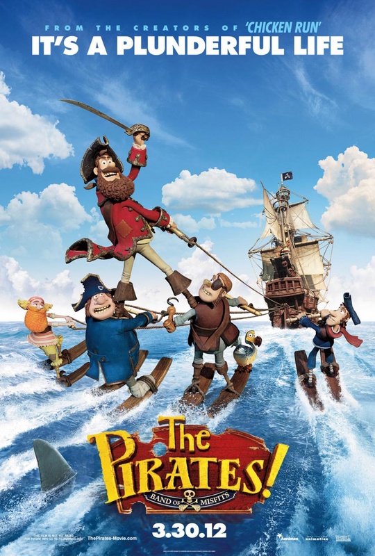  The Pirates! Band of Misfits : Peter Lord, Peter Lord, Julie  Lockhart, David Sproxton, Aardman Animations Limited; Briny Rogues Limited;  Columbia Pictures; Sony Pictures Animation Inc.: Movies & TV