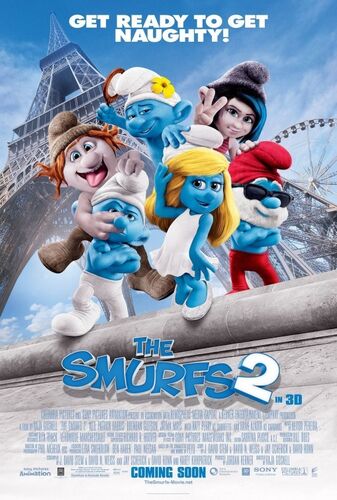 Smurfs 2 Trailer poster