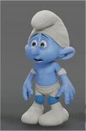 Panicky Smurf from The Smurfs & The Smurfs 2