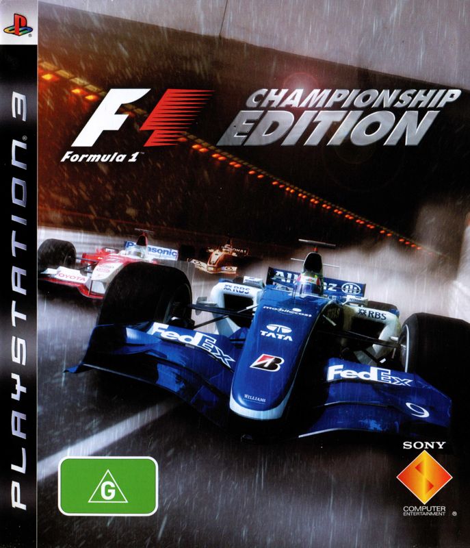 (未使用･未開封品)　FORMULA ONE CHAMPIONSHIP EDITION - PS3 sdt40b8 Formula One Championship Edition for PlayStation 3