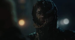 Brock apologizes to  before killing him