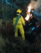 Unknown actor as Hazmat Technician