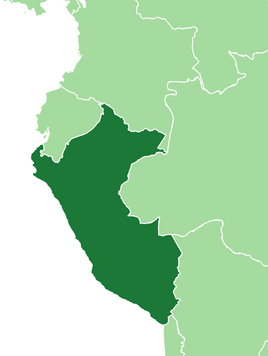 Map of Peru