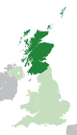 Map of Scotland