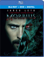 Morbius Blu-ray Home Video Cover