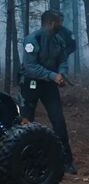 Unknown actor as Chasing Guard