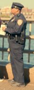 Unknown actor as Police Officer