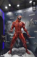 Venom Let There Be Carnage Statue at IMAX Premiere 02
