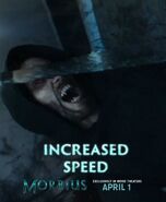 Morbius Increased Speed Promotional Poster 