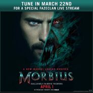 Morbius Fazeclan Live Stream Promotional Image