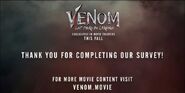 Venom Let There Be Carnage survey from Sony 2021 PartII