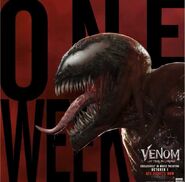 Venom Let There Be Carnage One Week Until Premiere Promotional Image