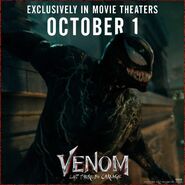 Exclusively in Movie Theaters October 1 2021 Promotional Image