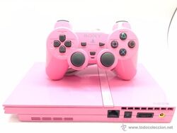 Playstation 2 en color rosa