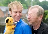 Sooty meets an old friend