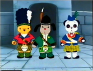 Sooty, Sweep and Soo's Scottish counterparts