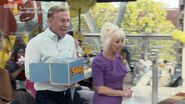 Richard Cadell and Debbie McGee at Evelina Children's Hospital in London