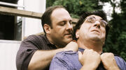 Tony Soprano strangles Febby Petrulio to death College 