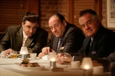 Silvio with Tony and Paulie in the episode "Chasing It"
