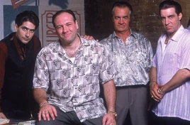 The Soprano Crew- Tony Soprano, Christopher Moltisanti, Paulie Gualtieri and Silvio Dante