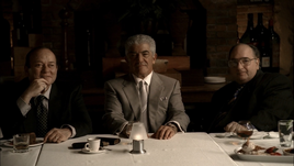 Phil Leotardo Butch DeConcini Albie Cianflone at Party Lupertazzi Crime Family Chasing It