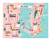 Map of Miami's neighbourhoods.